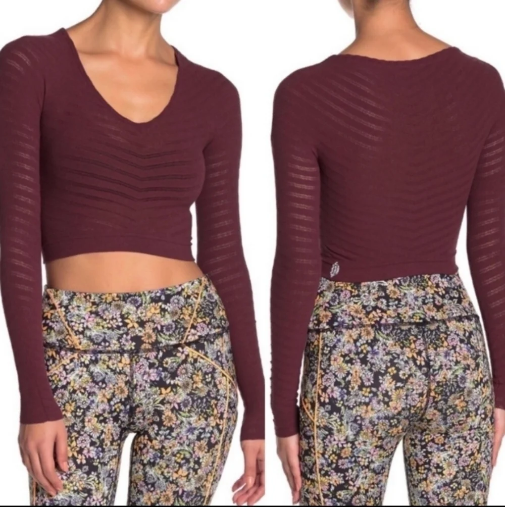 Free People Gone Adrift Long Sleeve Size Medium